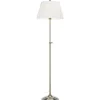 Oxford Golvlampa 155cm Offwhite/Antikmässing
