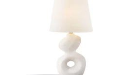 Pablo Bordslampa 36cm Vit
