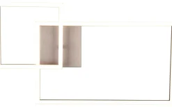 Padella Plafond LED borstad stål 4000K