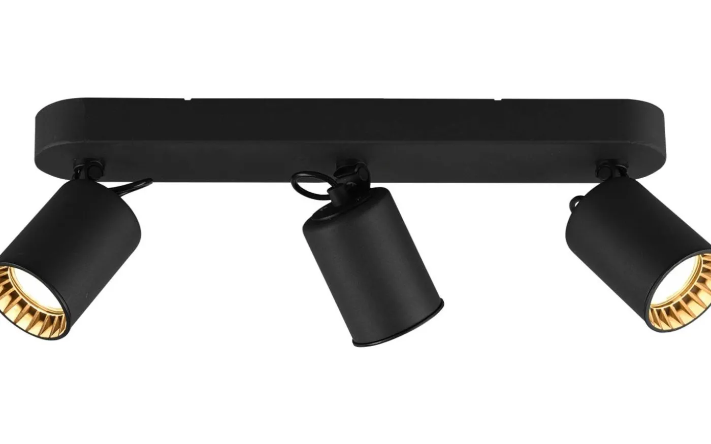 Pago Spotlight 3-delad GU10 mattsvart