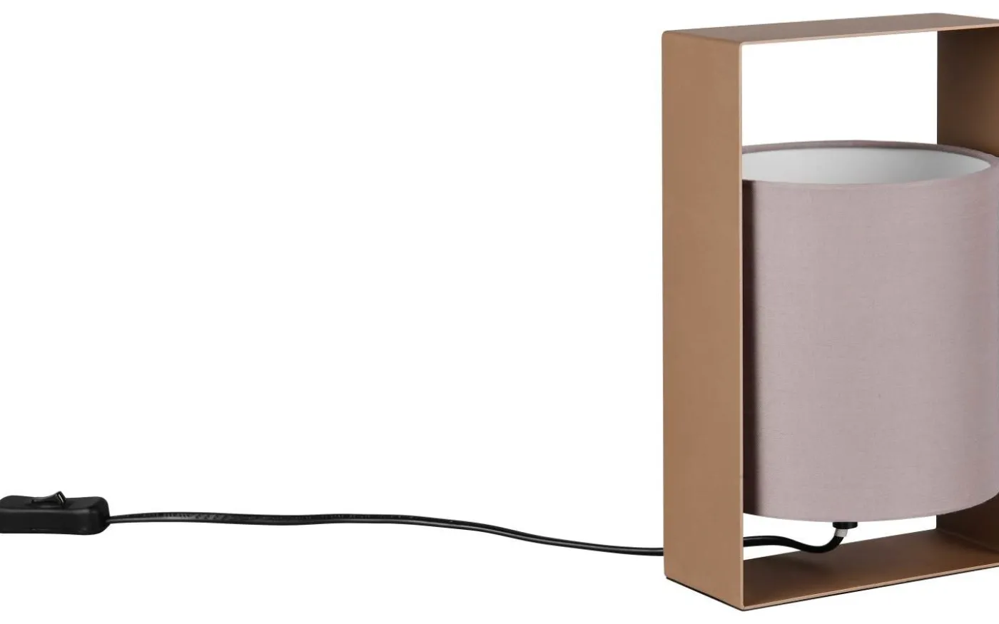 Pail Bordslampa E27 kaffebrun