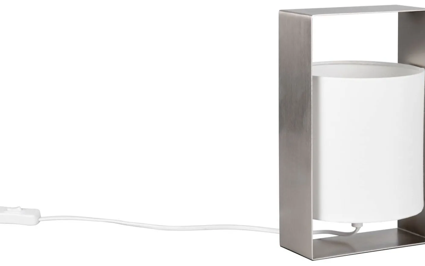 Pail Bordslampa i borstat stål, E27