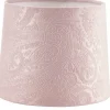 Paisley Lampskärm Ø20cm Sammet Rosa