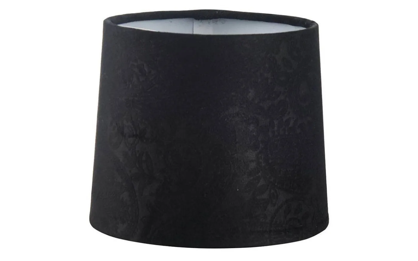 Paisley Lampskärm Ø16cm Sammet Svart