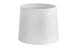 Paisley Lampskärm Ø16cm Sammet Vit