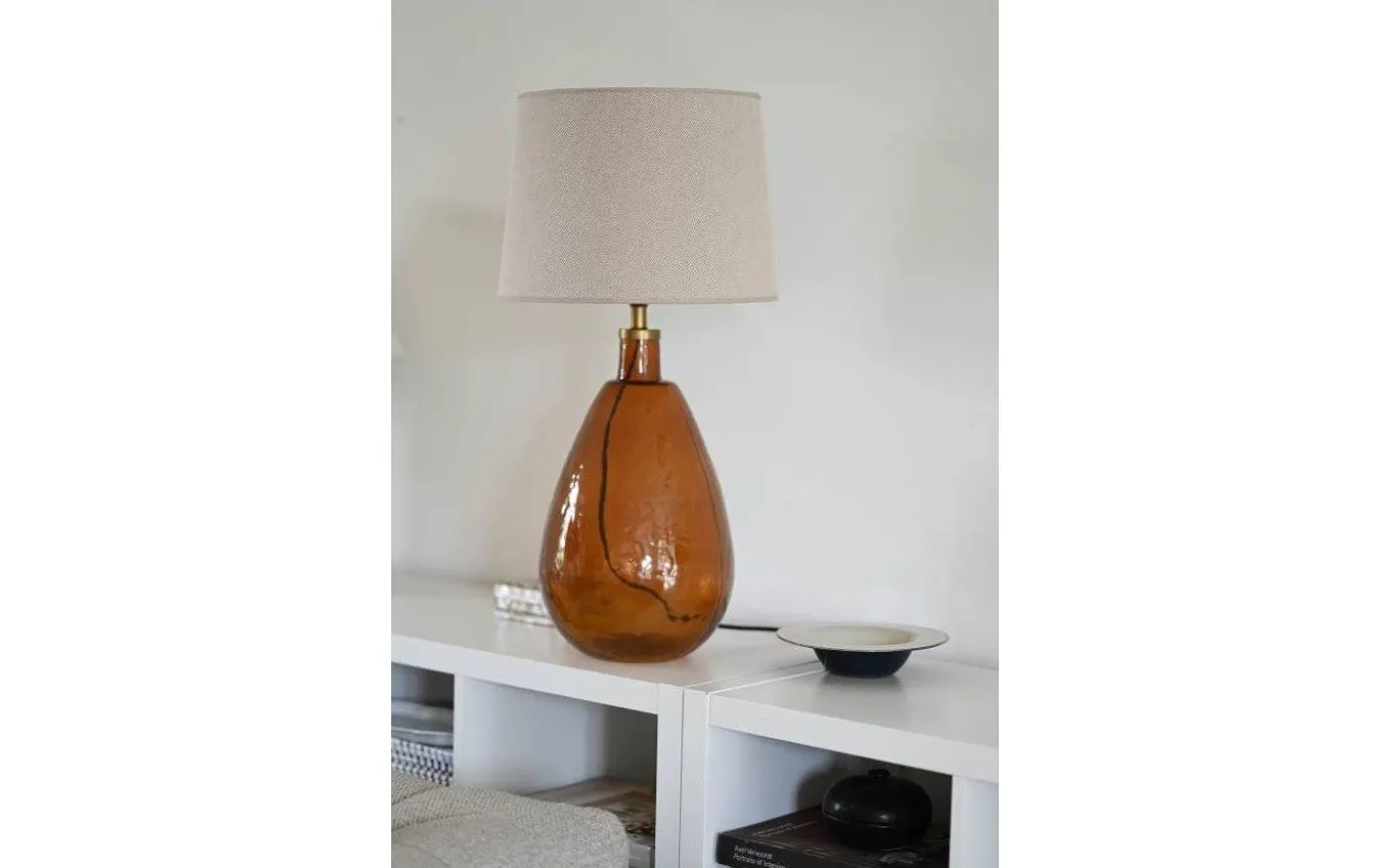 Palazzo Lampfot 50cm Cognac