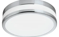 Palermo Plafond 30cm LED 3000K 24W Krom IP44