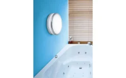 Palermo Plafond 30cm LED 3000K 24W Krom IP44