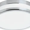 Palermo Plafond 23cm LED 3000K 11W Krom IP44