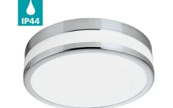 Palermo Plafond 23cm LED 3000K 11W Krom IP44