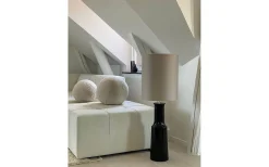 Palma Lampfot 66cm Glossy Black