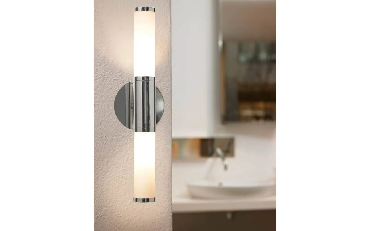 Palmera Vägglampa 45cm Krom IP44