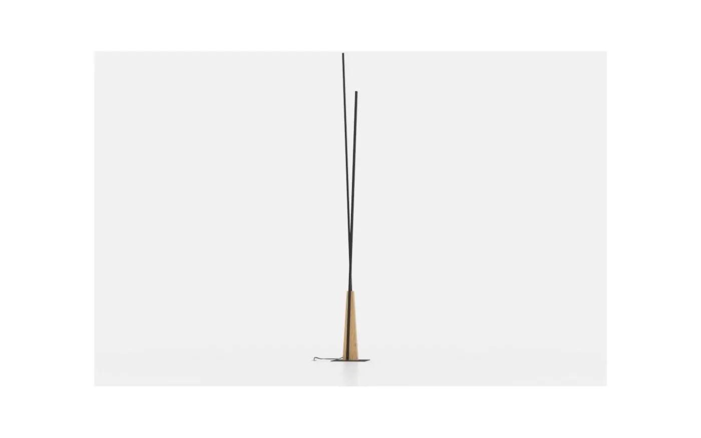 Panagria Golvlampa 146cm LED 3000K 11,2+12,8W Natur