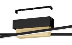 Panagria Plafond 93,5cm LED 3000K 26W Svart/Natur