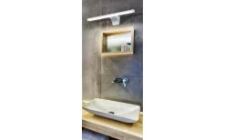 Pandella 2 Spegelbelysning 40cm LED 4000K 7,4W Silver IP44