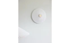 Paris Plafond Ø40cm Mässing/Vit