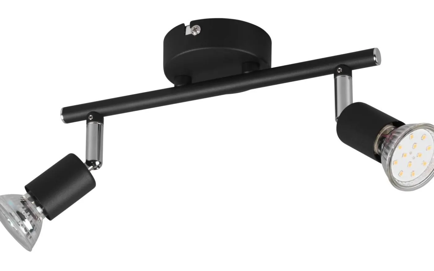 Paris Spotlight 2-delad GU10 mattsvart