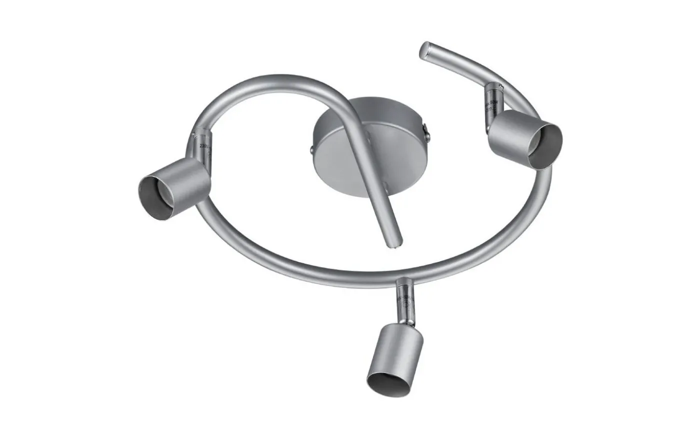 Paris Spotlight 3-delad GU10 grå