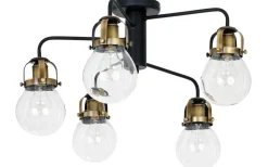 Paris XL Plafond 66cm Klarglas/Oxid