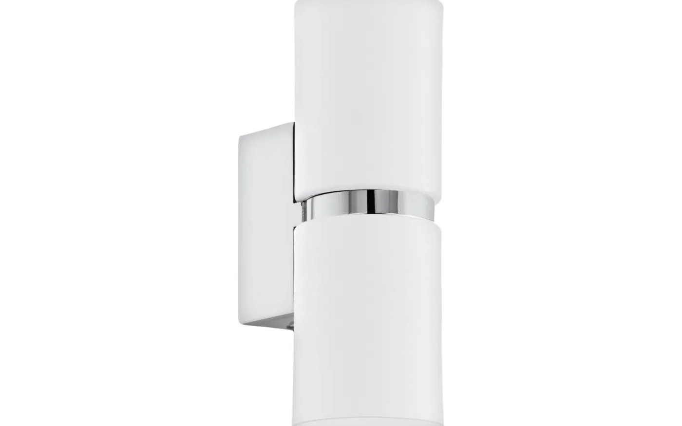 Passa Vägglampa LED 3000K 2x3W Krom/Vit