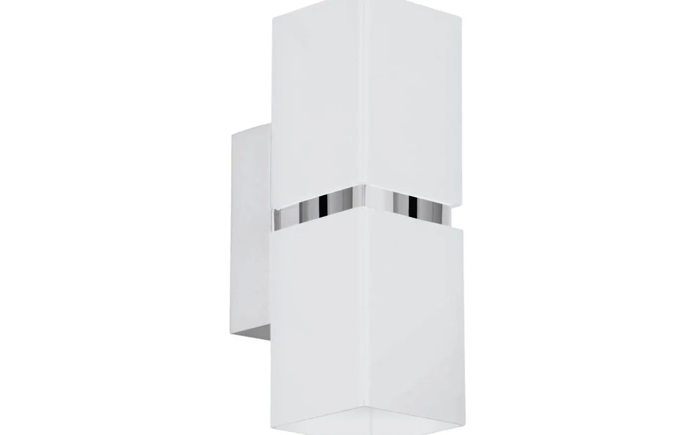 Passa Vägglampa LED 3000K 2x3W Krom/Vit