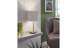 Pasteri Bordslampa 40cm Nickel/Taupe