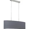 Pasteri Taklampa 75cm Grå/Nickel