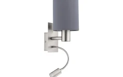 Pasteri Vägglampa LED 3000K 3,5W Nickel/Grå