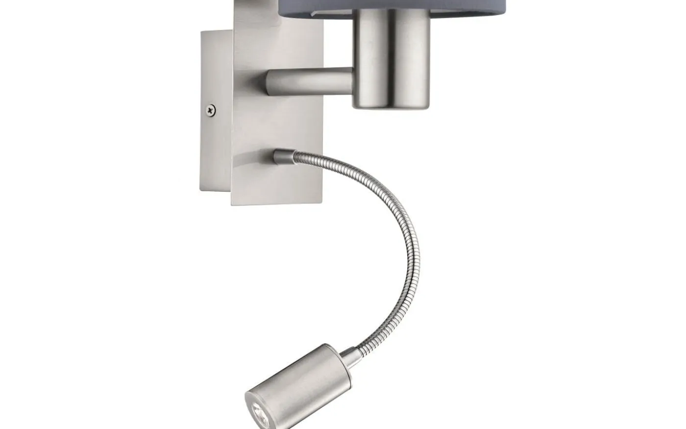 Pasteri Vägglampa LED 3000K 3,5W Nickel/Grå