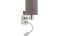 Pasteri Vägglampa LED 3000K 3,5W Nickel/Brun
