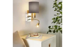 Pasteri Vägglampa LED 3000K 3,5W Nickel/Brun