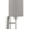 Pasteri Vägglampa Nickel/Taupe