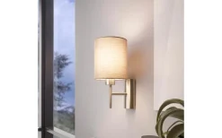 Pasteri Vägglampa Nickel/Taupe