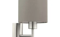 Pasteri Vägglampa Nickel/Taupe