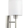 Pasteri Vägglampa Nickel/Vit