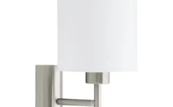 Pasteri Vägglampa Nickel/Vit