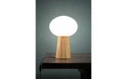 Pater Bordslampa 37cm Ek/Vit