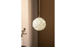 Pearl Dekoration 15cm Vit