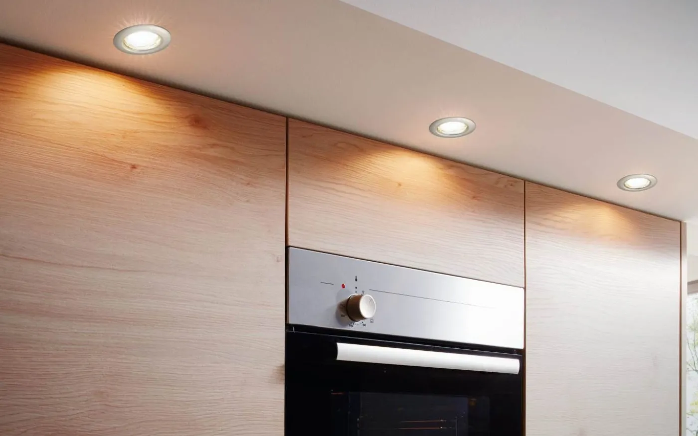 Peneto Spotlight 3-Pack GU10 LED 3000K 3x2,8W Nickel