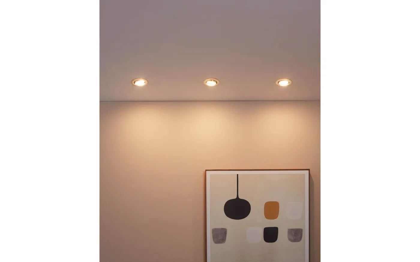 Peneto Spotlight 3-Pack GU10 LED 3000K 3x4,6W Nickel