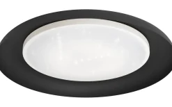Penjamo Plafond 46,5cm LED 3000K 17W Svart