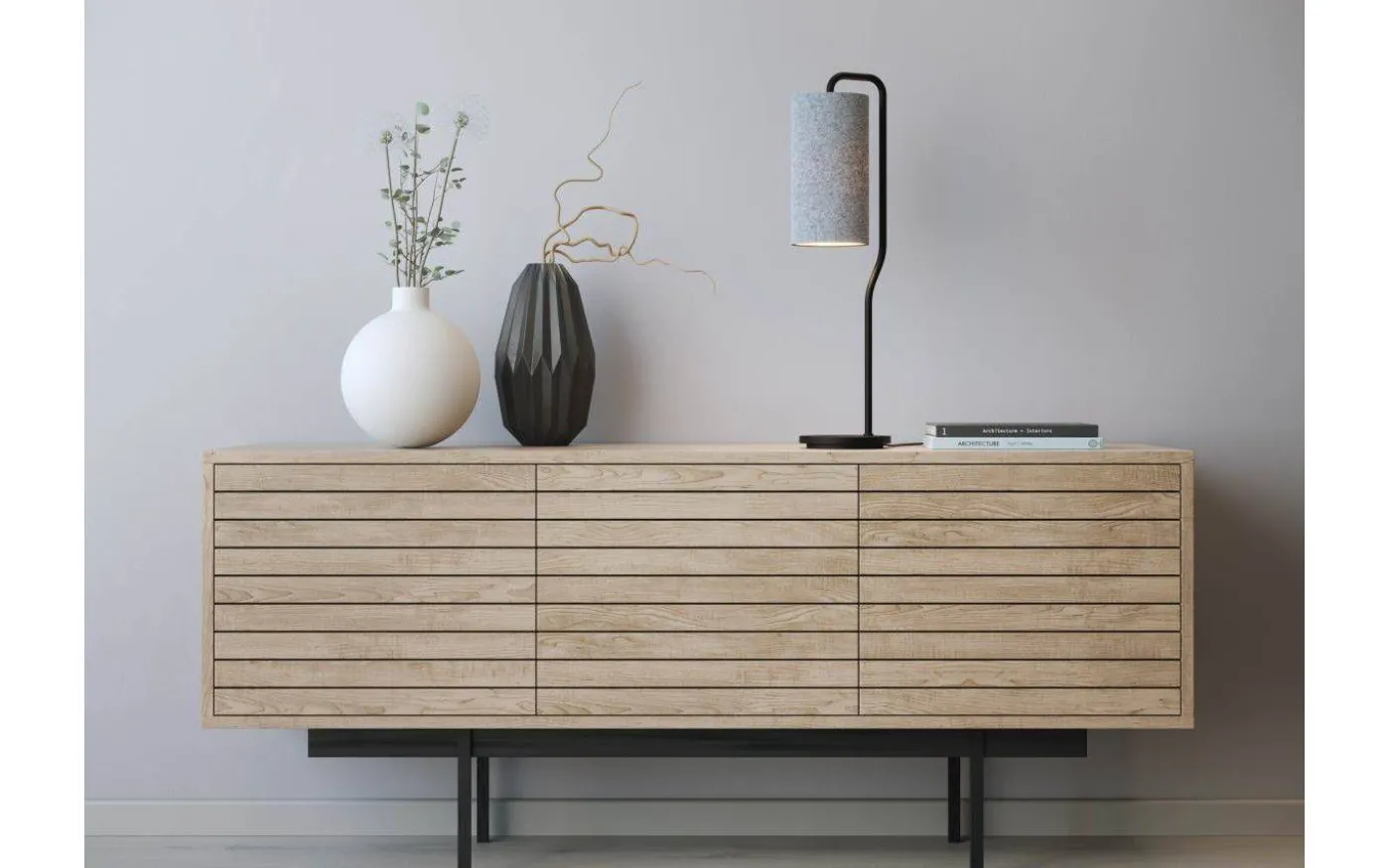 Pensile Lampfot 62,5cm Svartstruktur exkl. Skärm