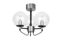 Perla 3 Plafond 3L 37cm Silver
