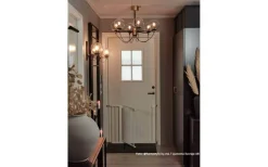 Perla 6 Taklampa 78cm 6L Mässing