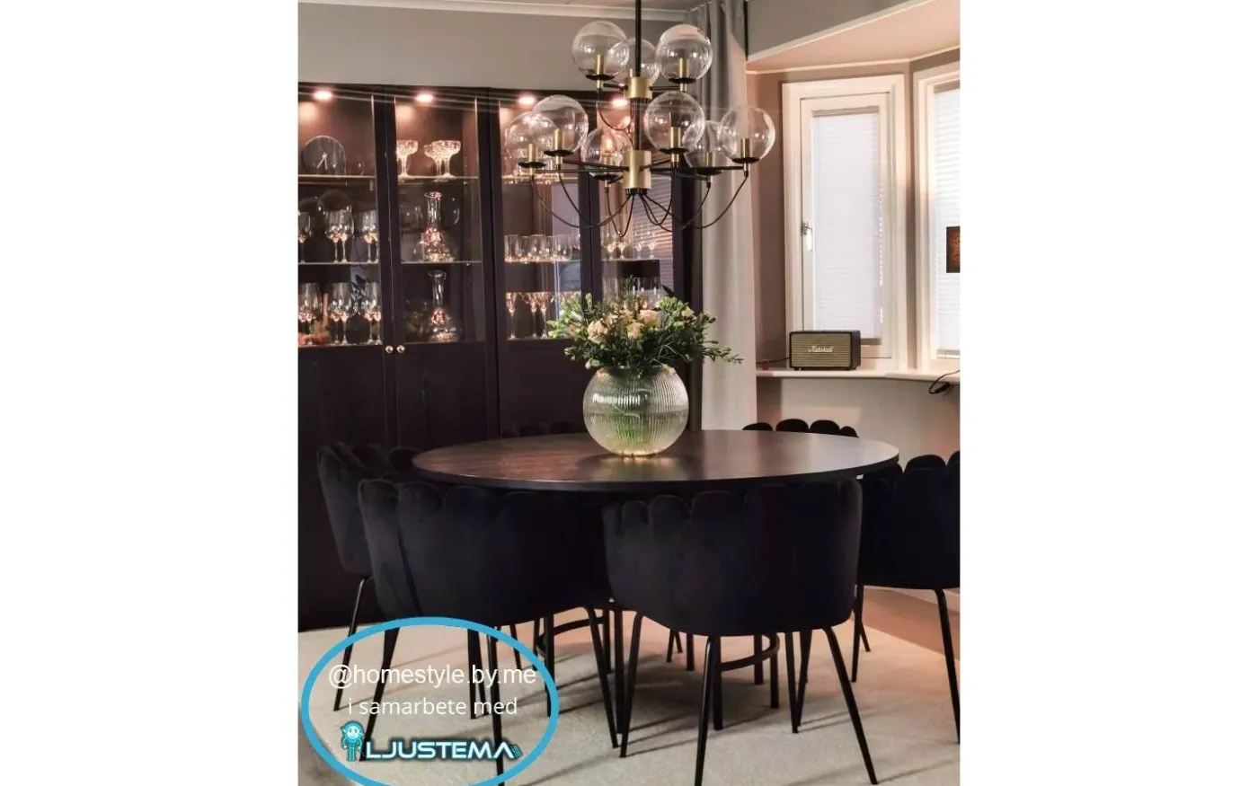 Perla 9 Taklampa 95cm Mässing