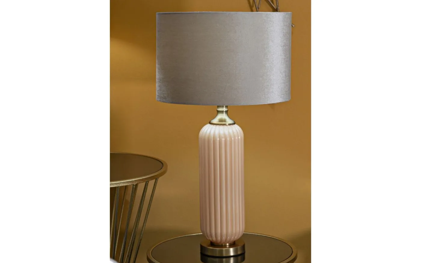 Perly Bordslampa 64cm Beige/Grå