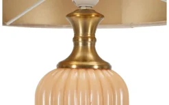 Perly Bordslampa 64cm Beige/Grå