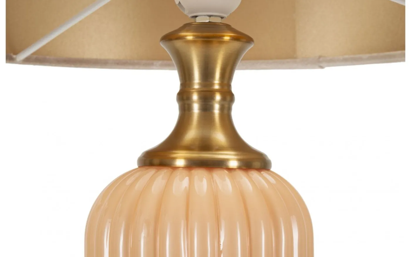 Perly Bordslampa 64cm Beige/Grå