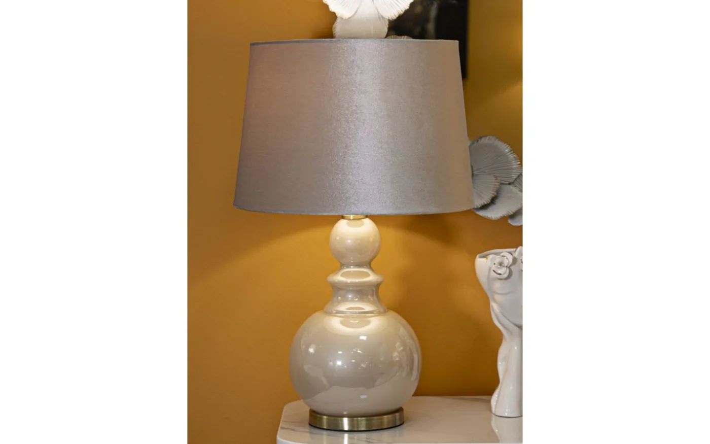 Perly Bordslampa 61cm Beige