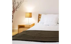 Perth Bordslampa 46,5cm Beige/Vit